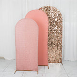 Enhance Your Wedding Decor with Decorative Rose Gold Backdrop Covers