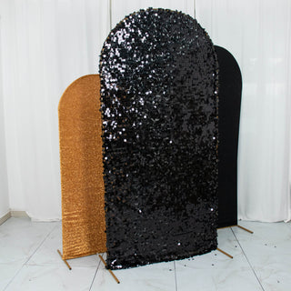 Add Elegance to Your Event with Black/Gold Decorative Backdrop Covers