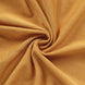 7ft Matte Gold Spandex Fitted Chiara Backdrop Stand Cover For Round Top Wedding Arch#whtbkgd