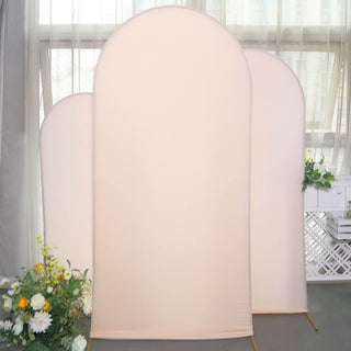 Elevate Your Event Decor with Our Set of 3 Backdrop Stand Covers