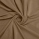 5ft Matte Taupe Spandex Fitted Chiara Backdrop Stand Cover For Round Top Wedding Arch#whtbkgd