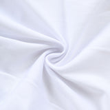 5ft Matte White Spandex Fitted Chiara Backdrop Stand Cover For Round Top Wedding Arch#whtbkgd