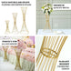 36inch Tall Gold Metal Wire Hourglass Flower Frame Stand