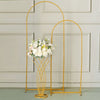 2ft Tall Gold Metal Wired Mermaid Tail Flower Frame Stand, Floral Display Wedding Centerpiece