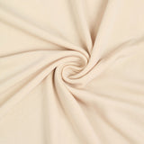 7ft Matte Beige Spandex Half Moon Chiara Backdrop Stand Cover#whtbkgd