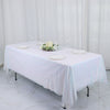 60Inchx102Inch Iridescent Blue Premium Sequin Rectangle Tablecloth