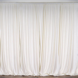 Easy to Use and Maintain - Wrinkle-Free Backdrops with Rod Pockets