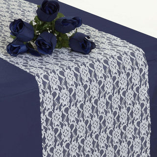 Create an Enchanting Atmosphere with Ivory Floral Lace
