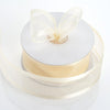 25 Yards | 1.5 Inch Organza Ribbon With Satin Edges | TableclothsFactory