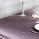60"x 60" Amethyst Seamless Square Satin Tablecloth Overlay