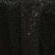 72" Premium Stripe Sequin Square Overlay For Wedding Catering Party Table Decorations - Black#whtbkgd