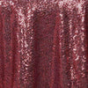 72" x 72" Burgundy Sequin Square Overlay#whtbkgd