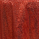 72" Premium Stripe Sequin Square Overlay For Wedding Catering Party Table Decorations - Red#whtbkgd