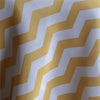 72"x72" Jazzed Up Chevron Table Overlays - White / Champagne#whtbkgd