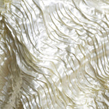 72"x72" Beverly Hills Waves Overlays - Ivory Satin#whtbkgd