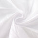 72x72Inch White Accordion Crinkle Taffeta Table Overlay, Square Tablecloth Topper#whtbkgd