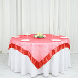 72" Overlay Embroider - Red