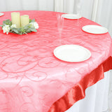 72" Overlay Embroider - Red