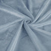 72x72Inch Dusty Blue Premium Velvet Table Overlay, Square Tablecloth Topper#whtbkgd