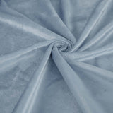 72x72Inch Dusty Blue Premium Velvet Table Overlay, Square Tablecloth Topper#whtbkgd