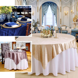 Create a Luxurious Atmosphere with Velvet Tablecloths