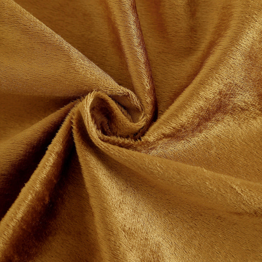 72x72Inch Gold Premium Velvet Table Overlay, Square Tablecloth Topper#whtbkgd