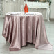 72x72Inch Mauve Premium Velvet Table Overlay, Square Tablecloth Topper