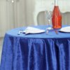 72x72Inch Royal Blue Premium Velvet Table Overlay, Square Tablecloth Topper