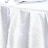 72" x 72" | White | Premium Velvet Square Table Overlay