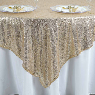 Create a Dazzling Tablescape with our Sparkly Table Overlay