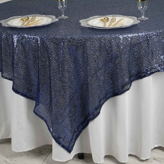 Transform Your Event with the Sparkling Sequin Table Overlay