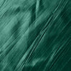 90x90inches Accordion Crinkle Taffeta Table Overlay - Hunter Emerald Green#whtbkgd
