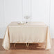 90" | Beige Satin Overlay | Seamless Square Table Overlays