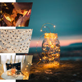90inch Clear Starry Bright 20 LED String Lights, Battery Operated Micro Fairy Lights