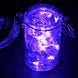 90inch Purple Starry Bright 20 LED String Lights, Battery Operated Micro Fairy Lights