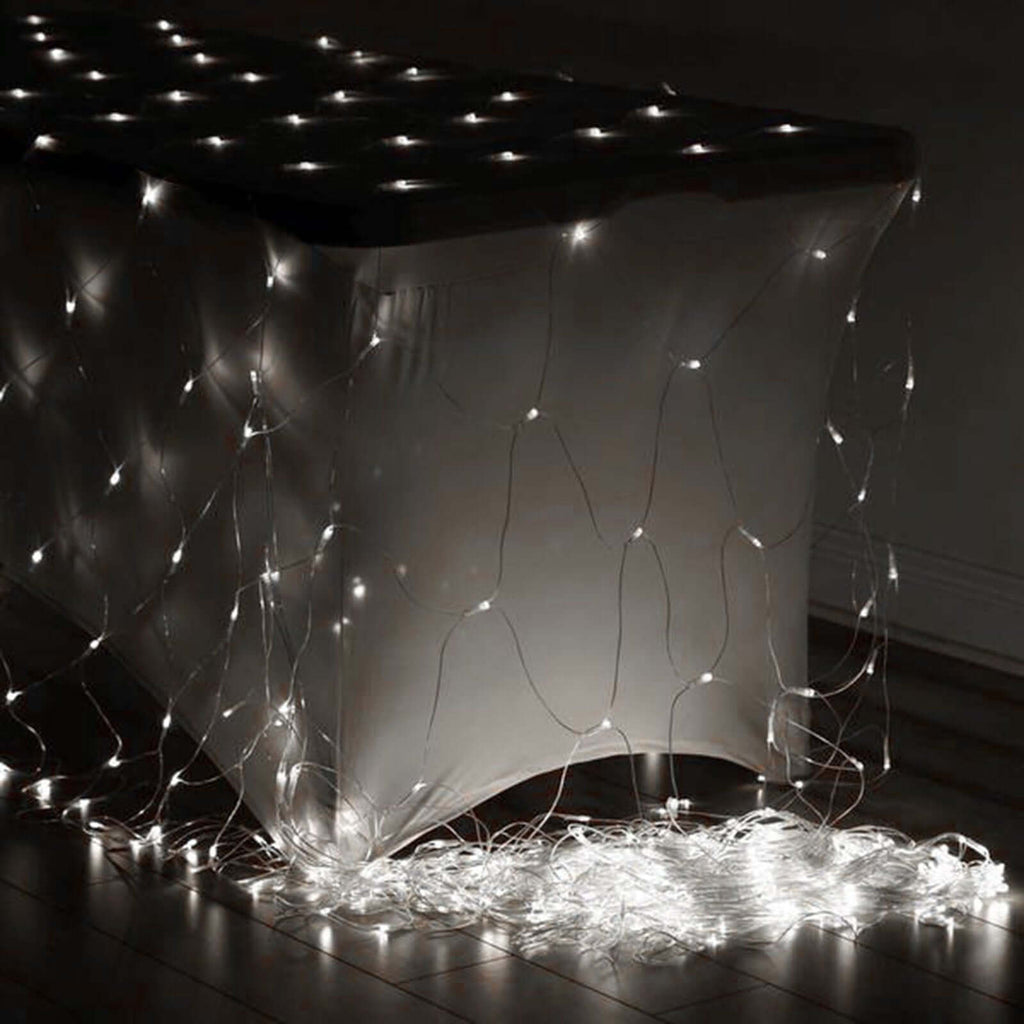 LED Net String Lights With 8 Lighting Modes