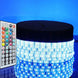 16ft Super Bright Multicolor 300 LED Flexible Strip Lights With Adhesive and Remote