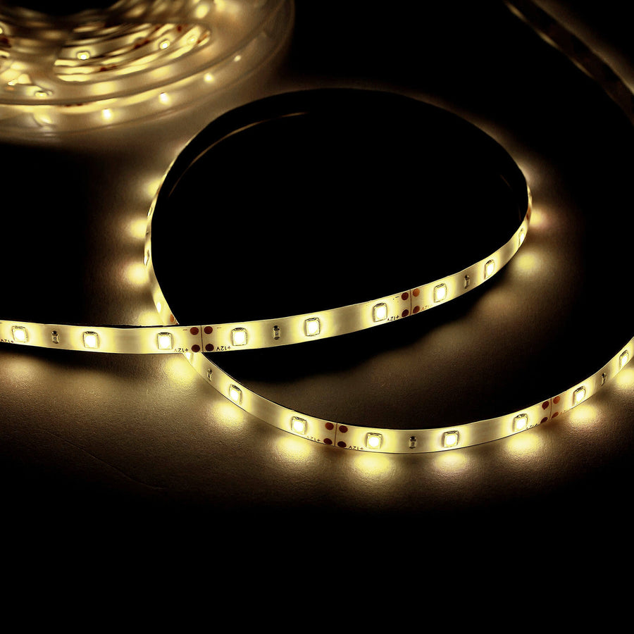 16ft Super Bright Warm White 300 LED Flexible Strip Lights With Adhesive