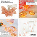 5ft Rose Gold Leaves Battery Operated 10 LED Fairy String Light Garland, Warm White