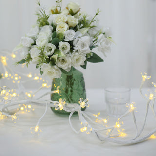 Create a Magical Atmosphere with Warm White Cherry Blossom LED Fairy Lights