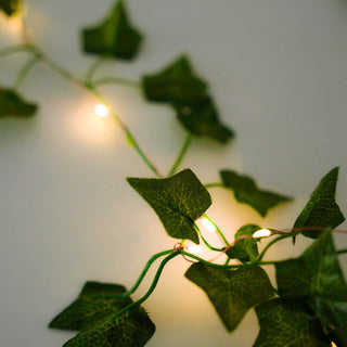 Elevate Your Event Décor with Green Silk Ivy Garland Vine String Lights