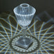 10inch LED Acrylic Crystal Prism Color Changing Lampshade Table Lamp