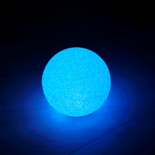 Vibrant and Festive: 2 Pack | 6" Color Changing LED Ball Light Centerpieces