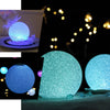 4 Pack | 3" Color Changing Portable LED Centerpiece Ball Lights | Battery Operated LED Orbs