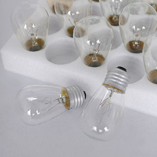 Long-Lasting and Energy-Efficient Warm White S14 Bulbs