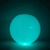 16inch Floating Pool Light Up Glow Ball, Inflatable Outdoor Garden Lights With Remote