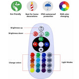 Cordless Floating Pool Lights with Remote, Garden Lights 16 RGB Colors Light Up Ball