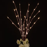 3 Pack | 31inch Warm White LED Artificial Brown Tree Twig Lights