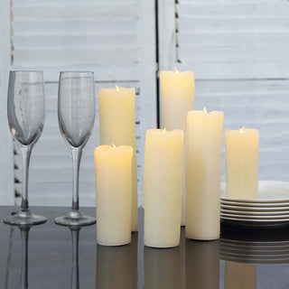 Ivory Battery Operated LED Candles for Any Occasion