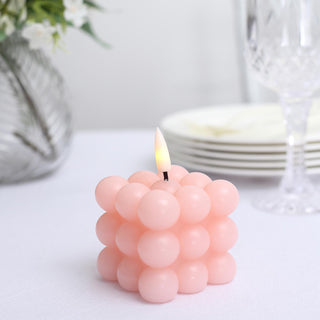 Battery Operated Real Wax Cube Candles: Hassle-Free Lighting
